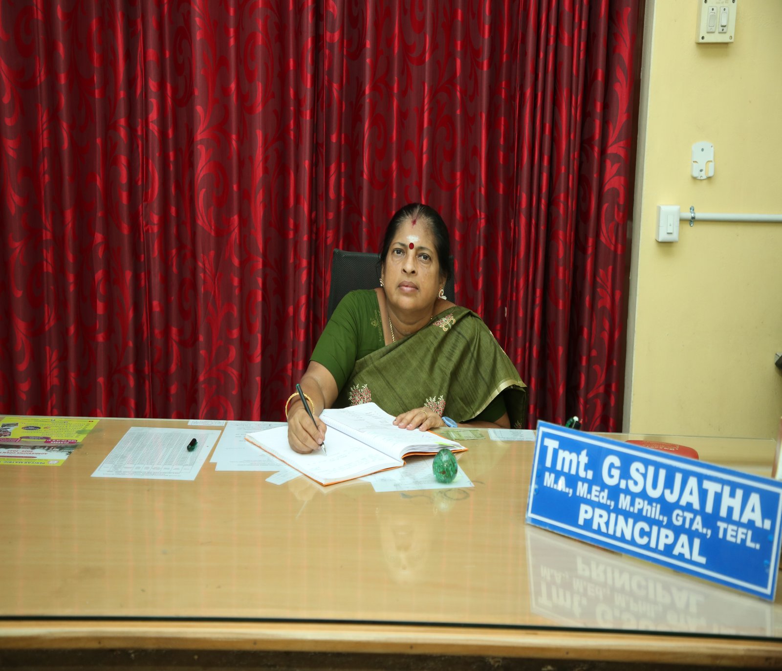 Mrs. G. Sujatha, Principal